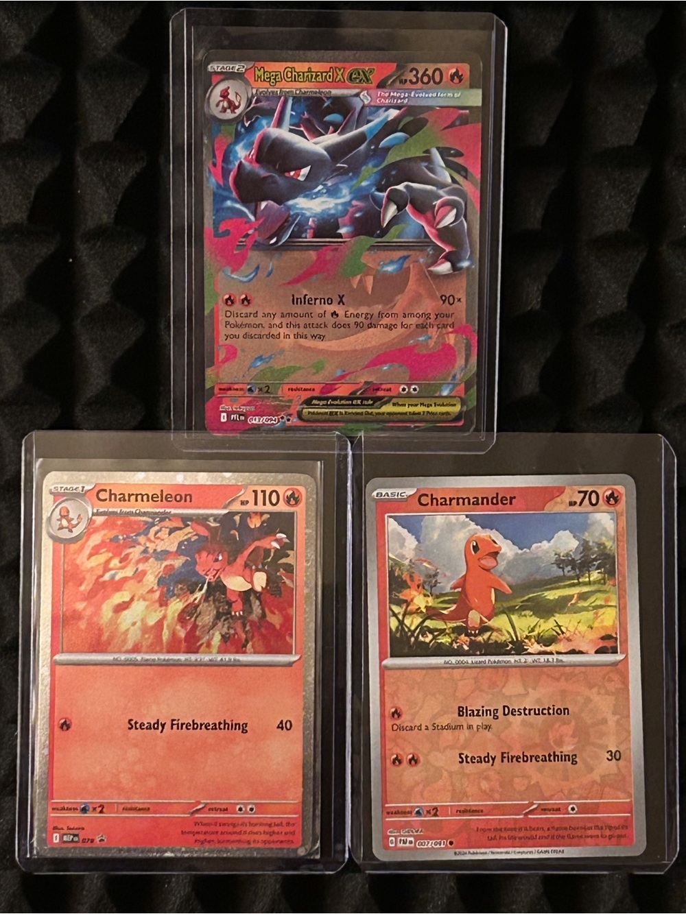 Pokémon Bundle: Mega Charizard X EX-Evolution Line plus Bonus cards